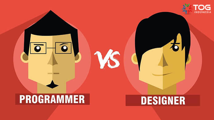 Programmer vs Designer, Berikut ini Hubungan Dan Perbedaannya