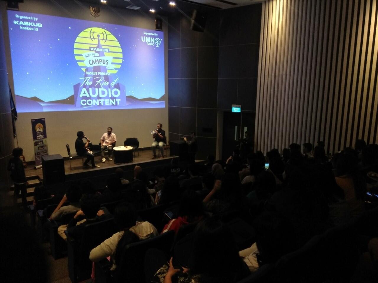 Serunya KASKUS Goes To Campus : UMN Ngomongin Podcast Sama Mizter Popo dan Kekoreaan!