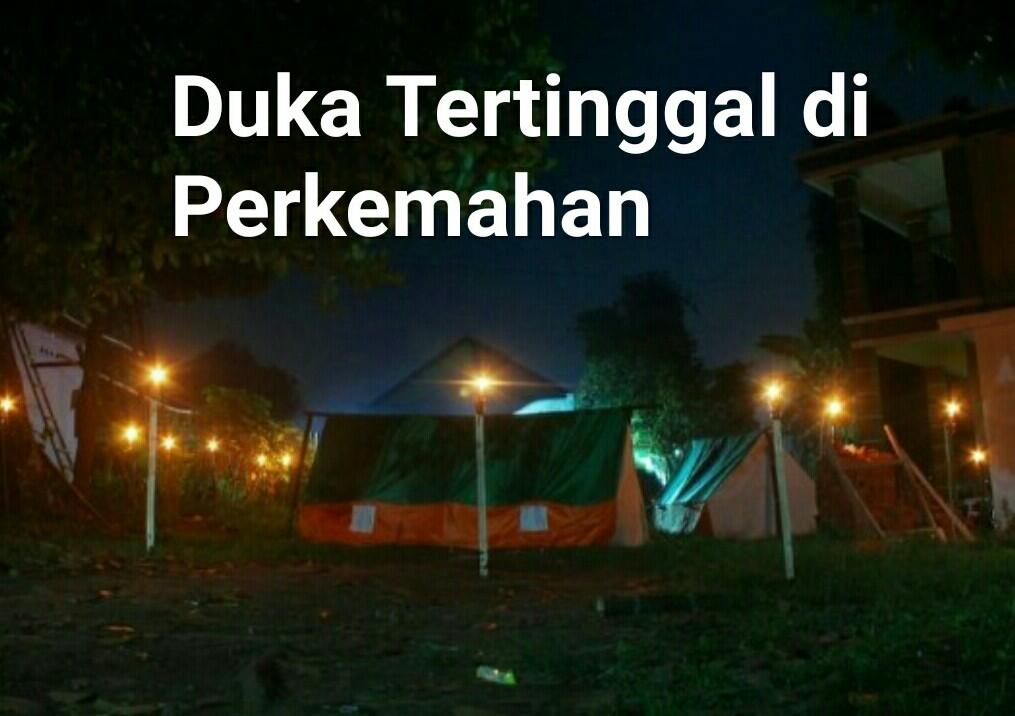 Duka Tertinggal Di Perkemahan