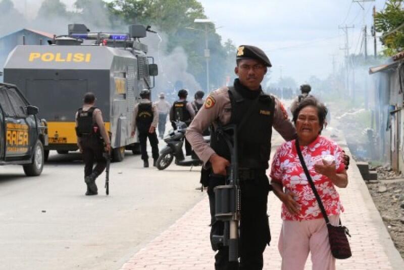 Jayapura Rusuh, Situasi Mencekam