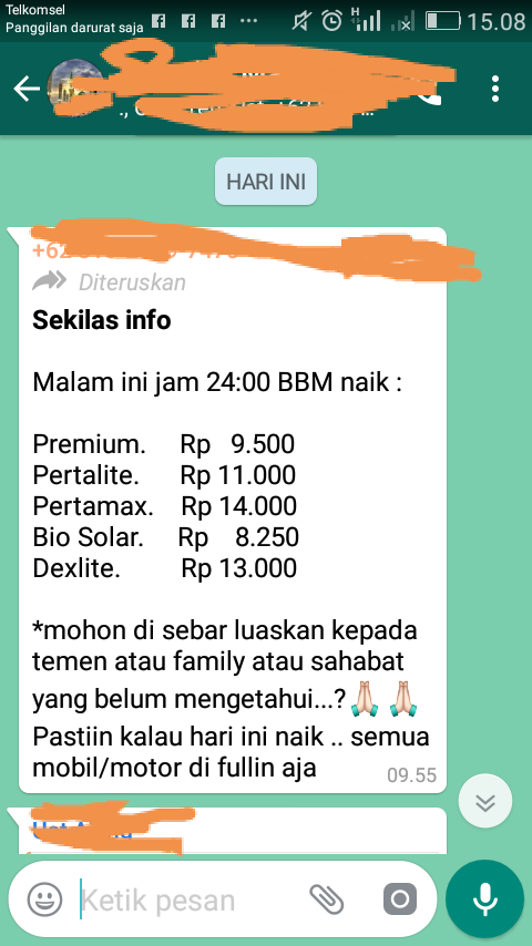 Kenaikan BBM 30 Agustus? Tetap Kalem Dan Jangan Panik