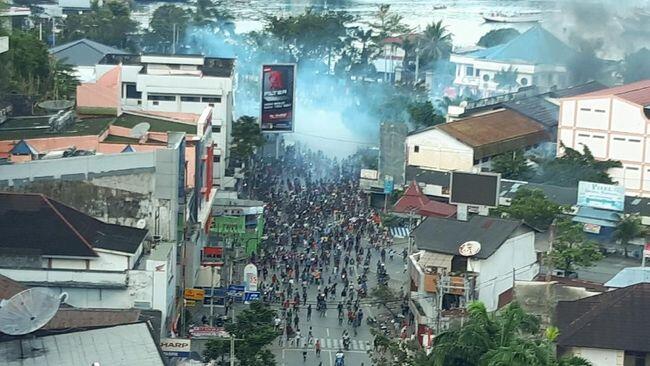 TNI-Polri Evakuasi 1.000 Peserta Aksi Jayapura yang Ketakutan
