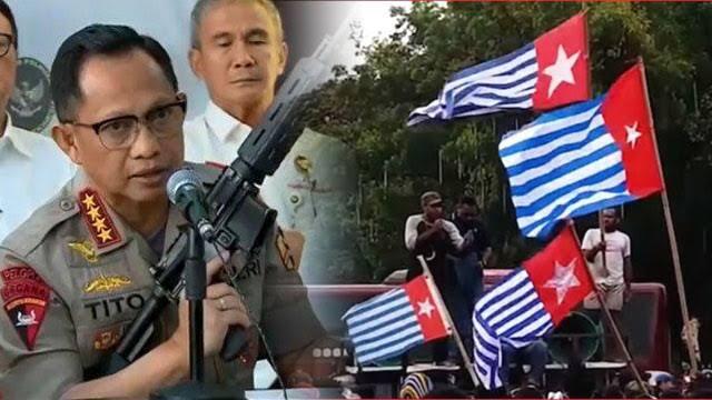 Bintang Kejora Di Seberang Istana !! Kami Bukan Merah Putih ?