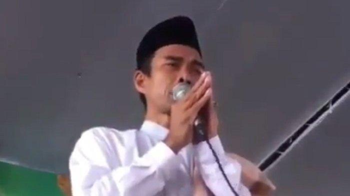UAS Panjatkan Doa Khusus, Minta Kerumuman Massa Ini, Jadi Kekuatan Politik