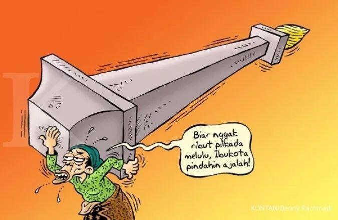 Ibukota Boleh Pindah Ke Kalimantan, Asal Bapakkota Jangan Pindah Ke Hatimantan.