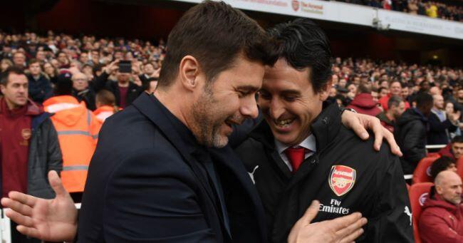 Rapor Emery dan Pochettino dalam Laga Arsenal vs Tottenham