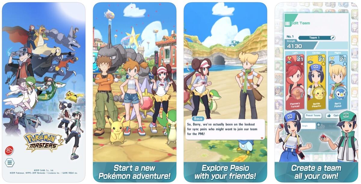 Pokemon Masters Resmi Dirilis di Android dan iOS