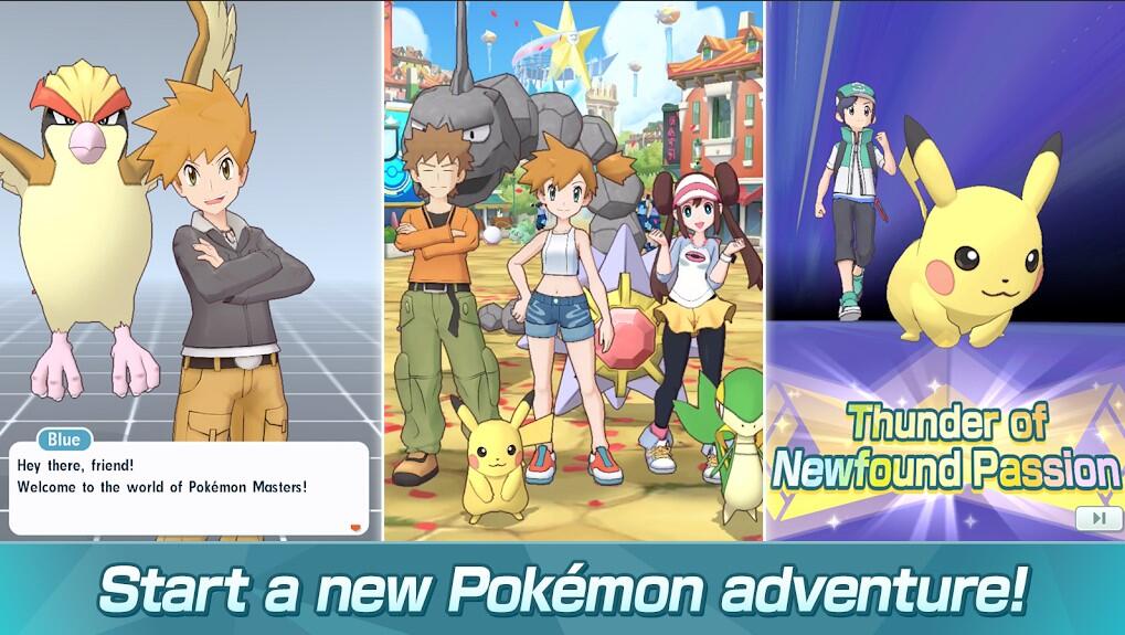 Pokemon Masters Resmi Dirilis di Android dan iOS