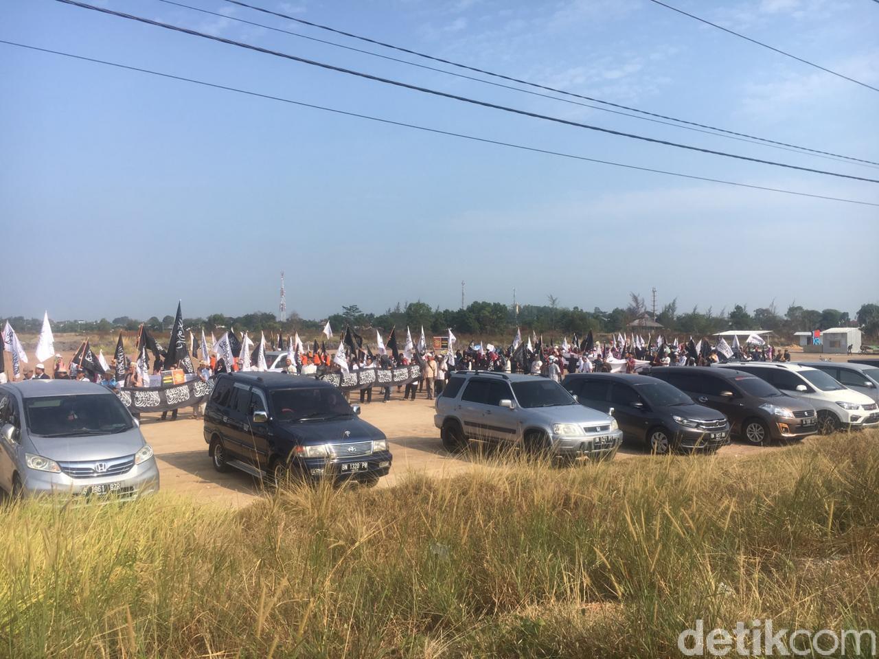 Polisi Bubarkan Kirab Bendera yang Diikuti Eks Anggota HTI di Babel