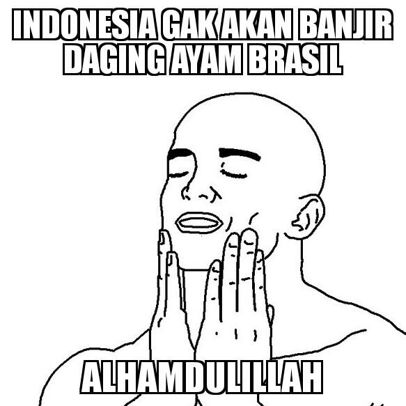 Tenang.. Indonesia Gak Akan Banjir Daging Ayam Brasil Kok..