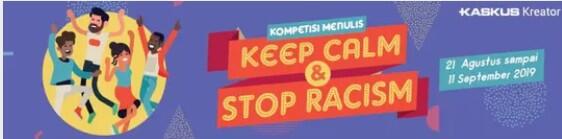 Stop Rasis.!!! Keutuhan NKRI Sedang Terancam
