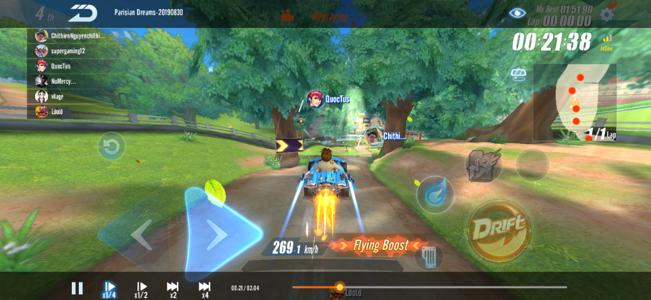 Betapa Seru nya Bermain Speed Drifters Bila Ditemani Vivo Z1 Pro