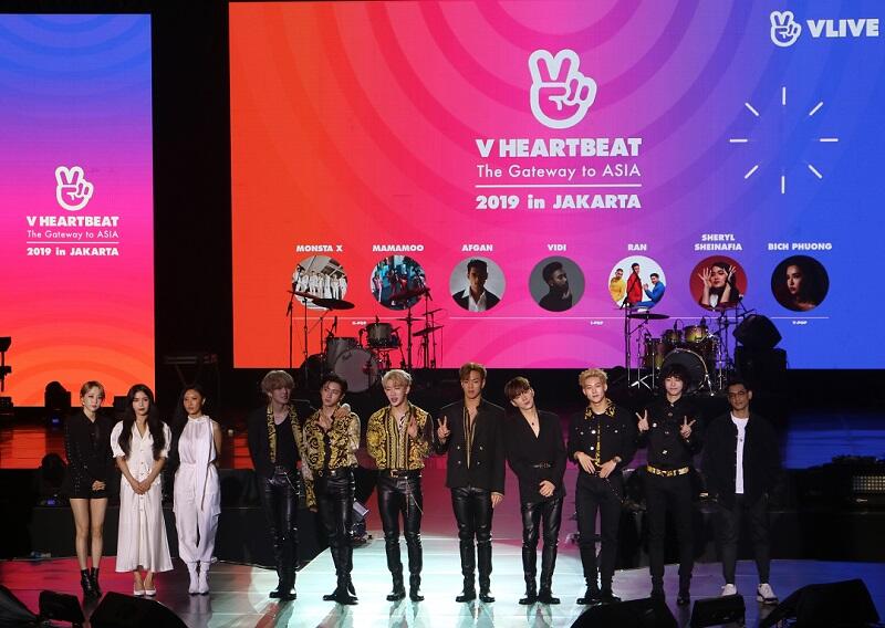 Konser V HEARTBEAT Jadi Tanda Resmi Diluncurkannya V LIVE di Indonesia