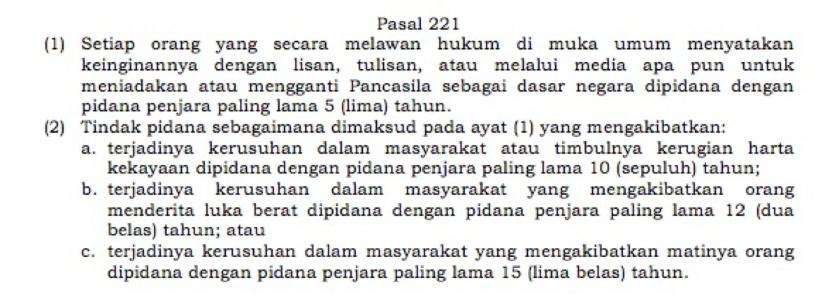 23 Hari Jelang KUHP Baru: Pasal Santet-Kriminalisasi Seks di Luar Nikah