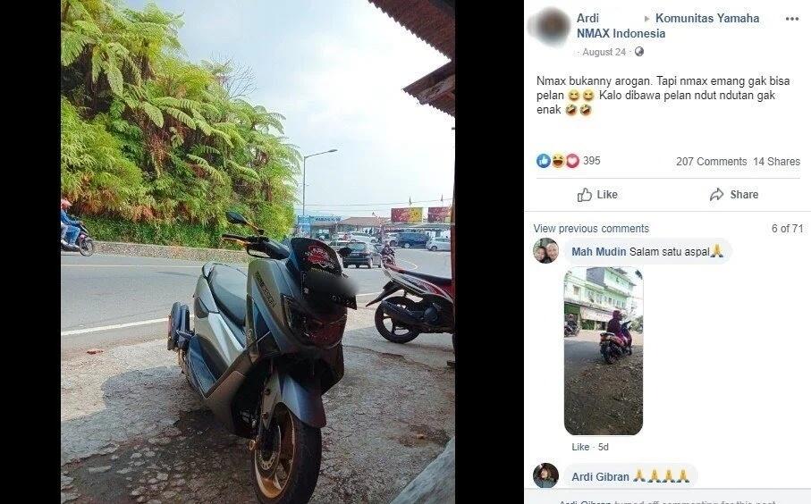 Dituduh Arogan Ini Penjelasan Agak 'Ngawur' Pemilik Yamaha NMAX 