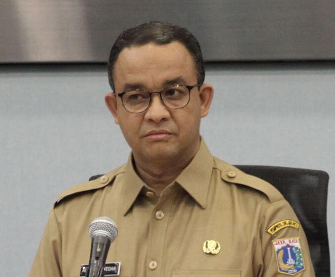 Aksi Anies Baswedan Berpantun di Panggung Jakarta Muharram Festival
