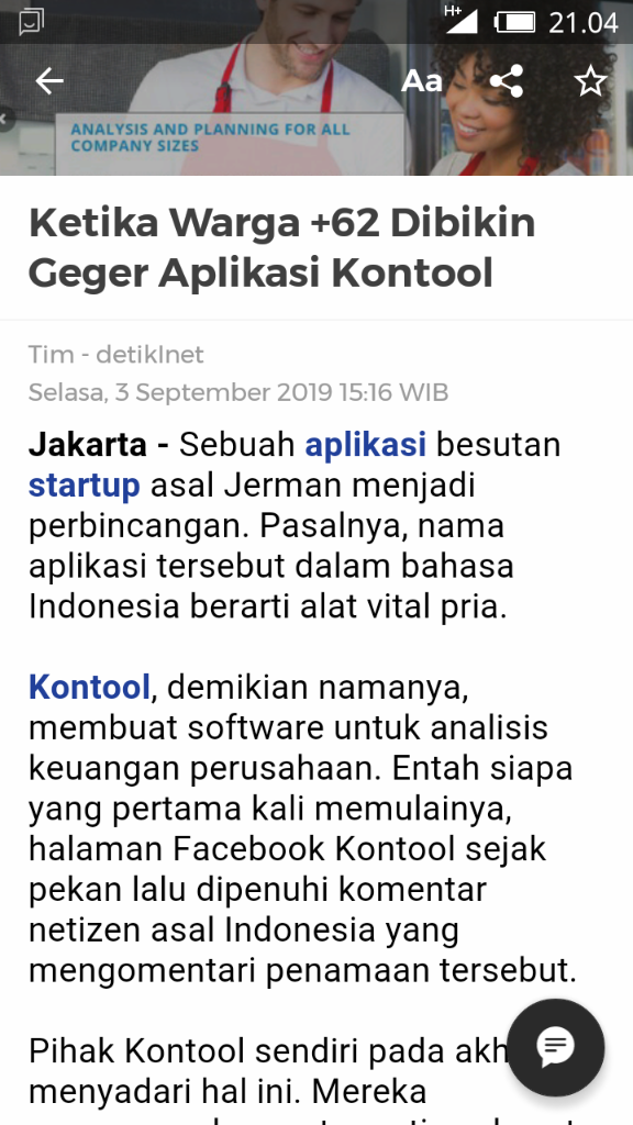Ketika Warga +62 Dibikin Geger Dengan Aplikasi Kontool
