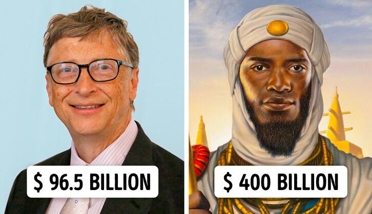 6 Orang Kaya Zaman Dulu yang Membuat Bill Gates Bukan Apa-apa