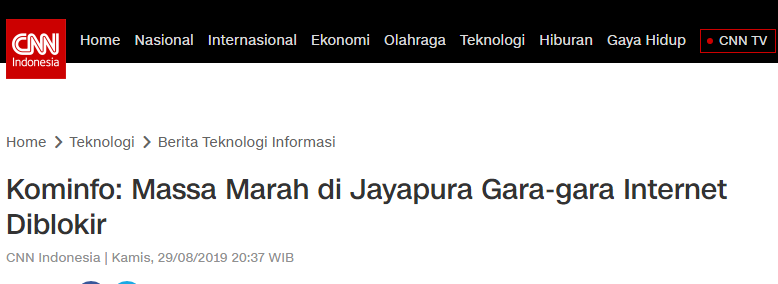 Telkomsel Sebut Belum Ada Arahan Buka Internet Papua