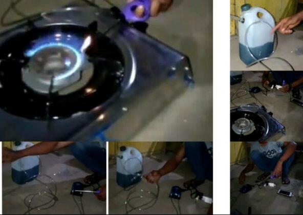 Percobaan Kompor Gas Bahan Bakar Pertalite, Netizen: Kreatif Tapi Bahaya