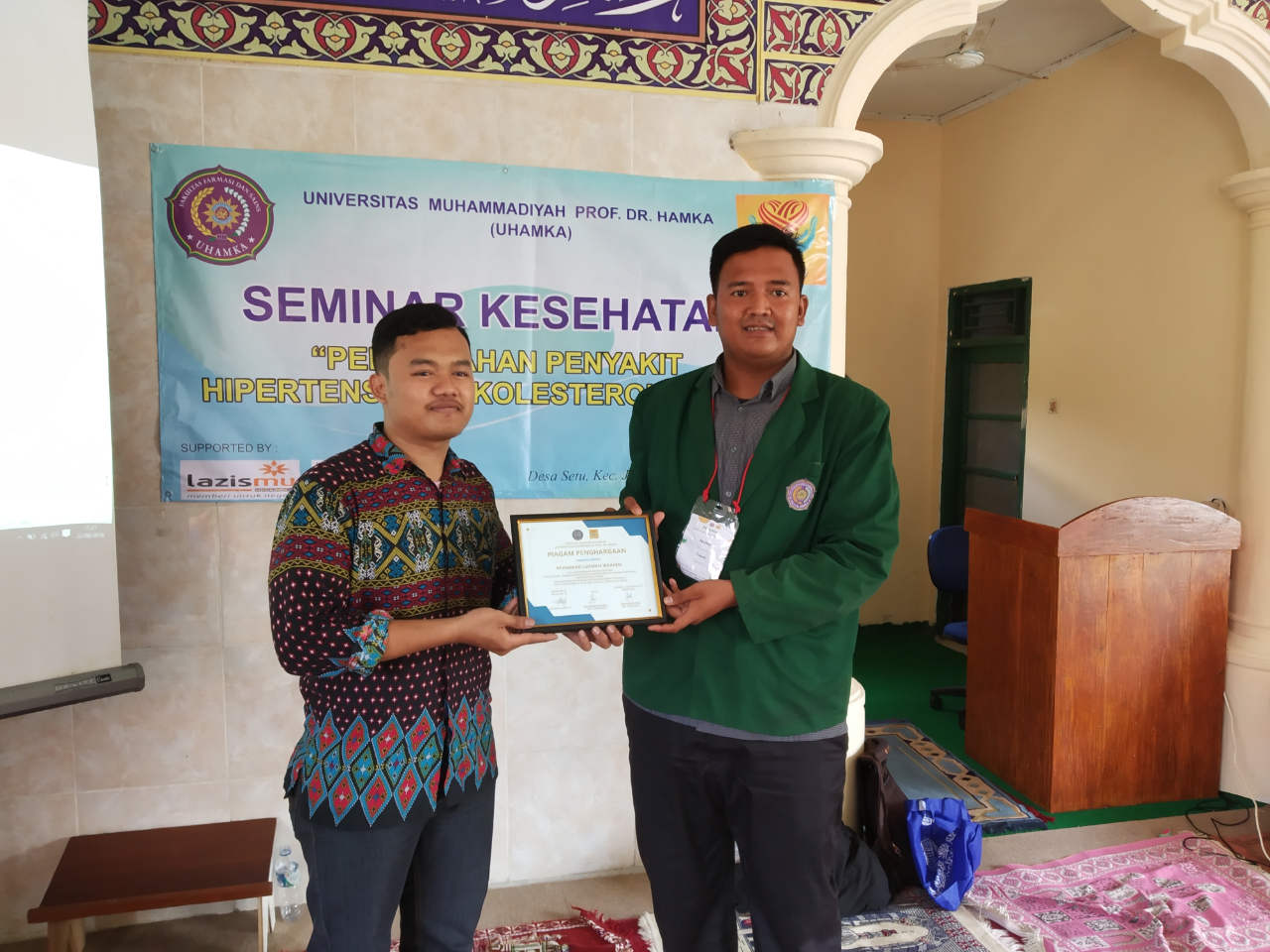 KERAJUS PKM 17 : LANSIA JUGA PERLU BANYAK TAHU TENTANG HIPERTENSI DAN KOLESTEROL