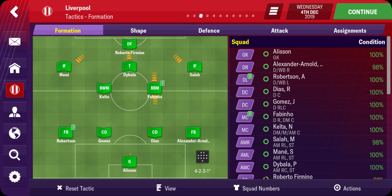 football manager 2022 mobile tactics