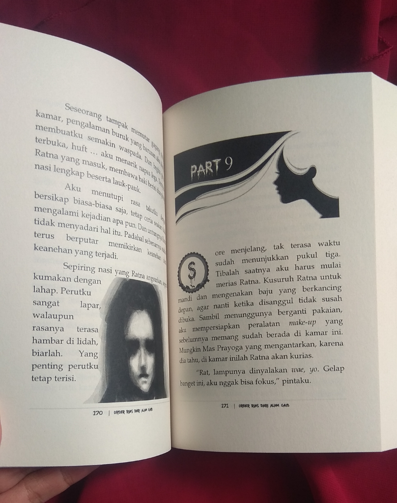 Review Buku Horror Laris : Order Rias dari Alam Gaib