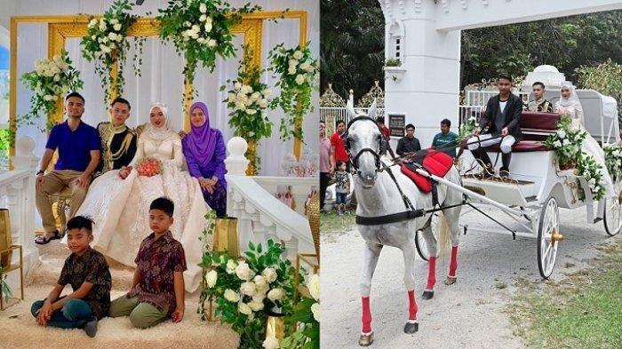 Viral Pernikahan Bak Putri Negeri Dongeng, Hadiah Kastil dan Kereta Kuda! Siapa Dia?