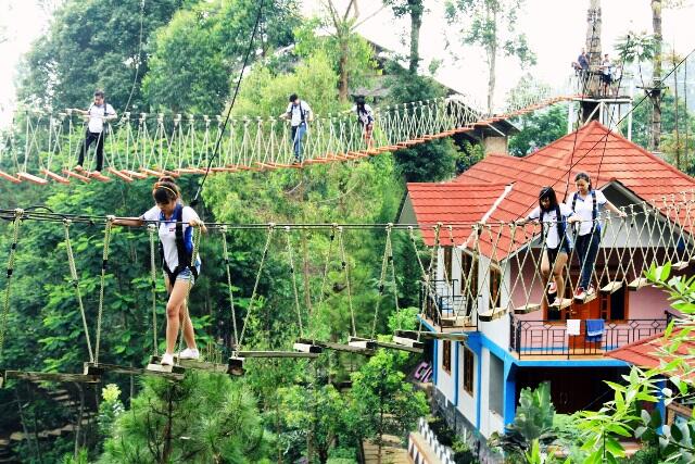 6 TEMPAT TERPOPULER OUTBOUND LEMBANG BANDUNG 2019