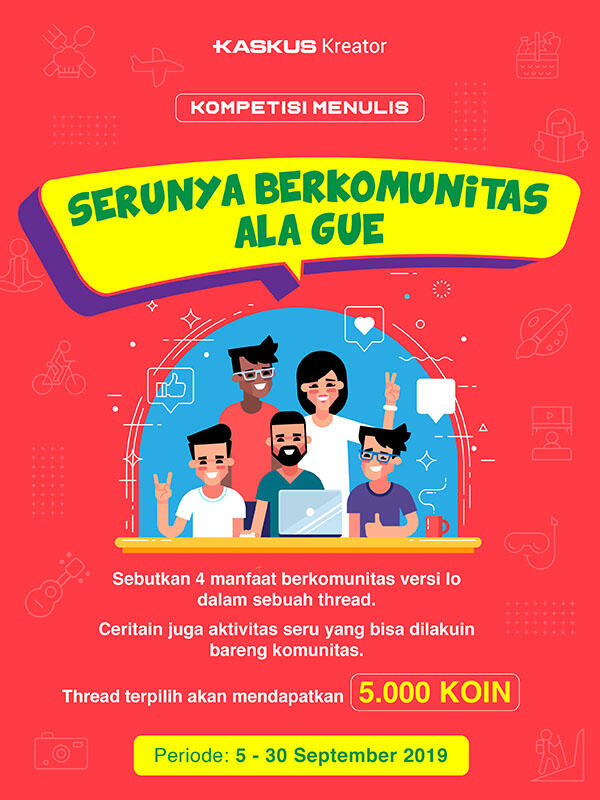 Bagiin Serunya Berkomunitas Versi Agan, Dapatkan Bonus Koinnya!