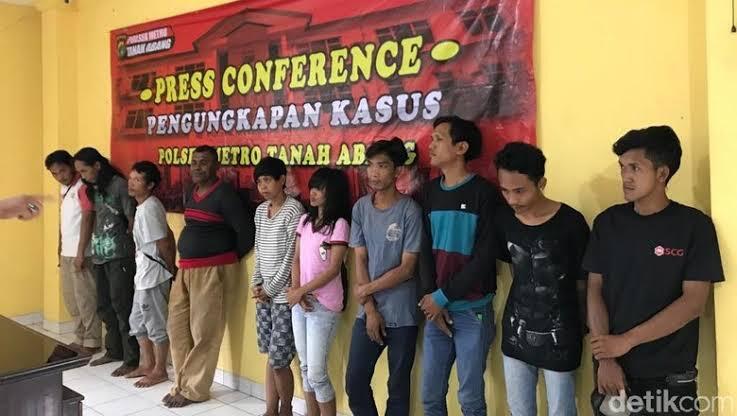 Viral Pemalakan Di Tanah Abang, 10 Orang Akhirnya Ditangkap Polisi