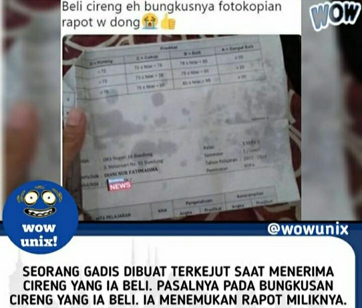 Viral! Gadis Ini Dibuat Terkejut Usai Membuka Bungkusan Cireng. Wah, Ada Apa, Ya?