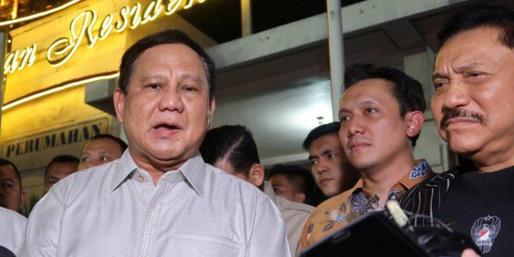 Prabowo dan Hendropriyono Bahas Pemulihan Papua