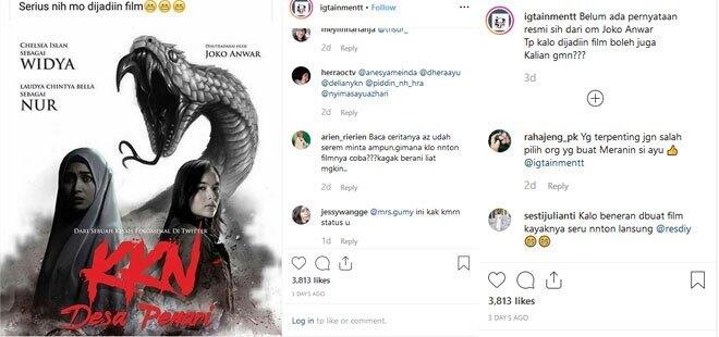 KKN di Desa Penari Jadi Film, Ini List Aktornya!