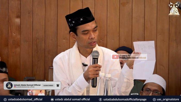 Dapat Pesan dari Jemaah, UAS: 'Saya Tak Pernah Khawatir dengan Lidah Saya'