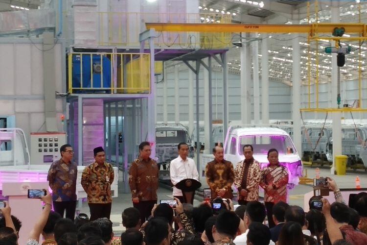 Resmikan Pabrik Esemka, Presiden Jokowi: Ini Merek Kita Sendiri

