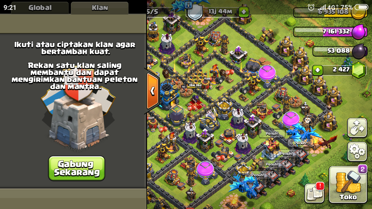 CLASH OF CLANS. GAME YANG NGGAK ADA MATINYA