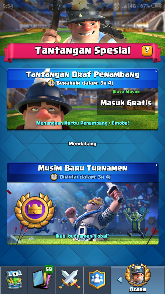 Mari adu taktik dengan CLASH ROYALE