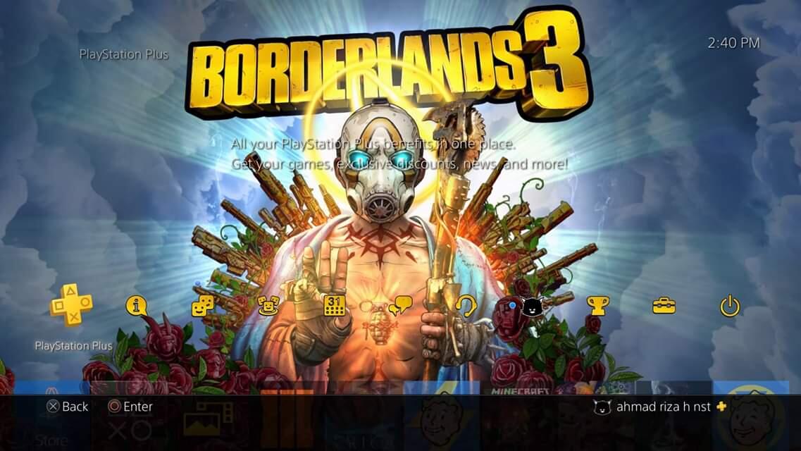 Borderlands 3 (PS4),,, yang main masuk!