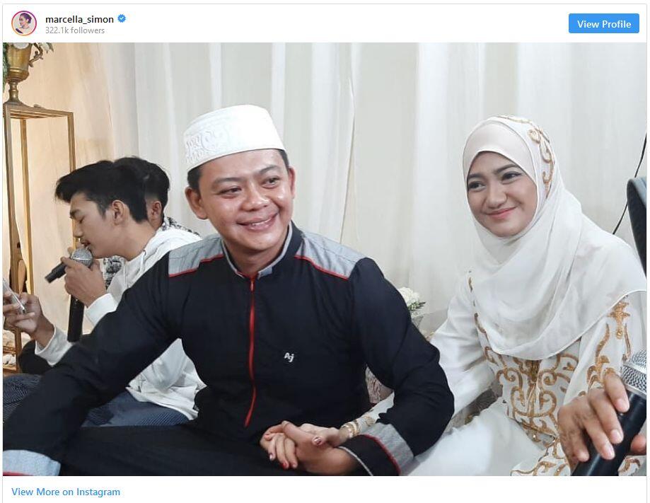 Kata Mesra Marcella Simon untuk Calon Suami Polisi