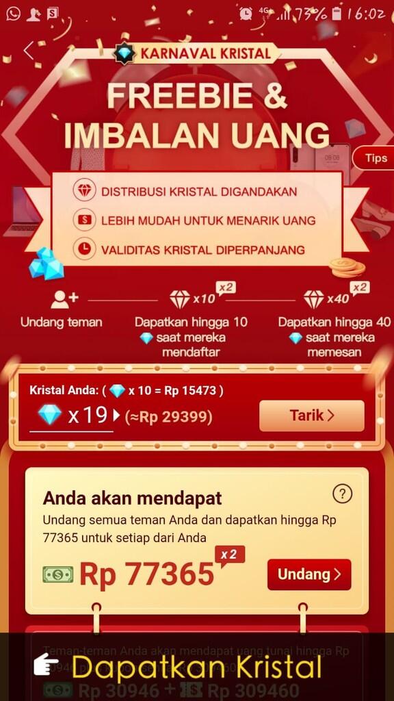 Vova apikasi marketplace terbesar dan bisa menghasilkan uang