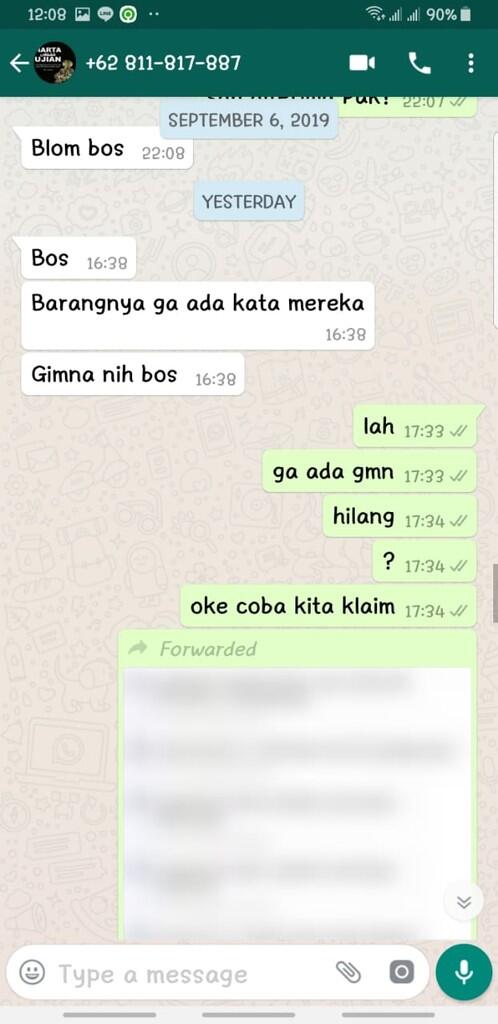 banyak maling yang bekerja di JNE, kiriman tokopedia berasuransi hilang!!!