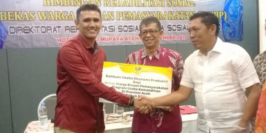 16 Mantan Narapidana Teroris di Aceh Dapat Bantuan Usaha