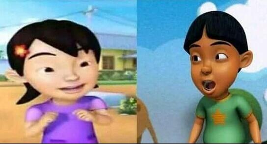 Begini Jadinya Kalo UPIN IPIN Kena BUCIN?