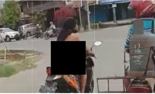 &#91;Viral&#93; Cewek Bugil Di Jalan Calon Ibu Kota Sekadar Sensasi ataukah Sakit Jiwa?
