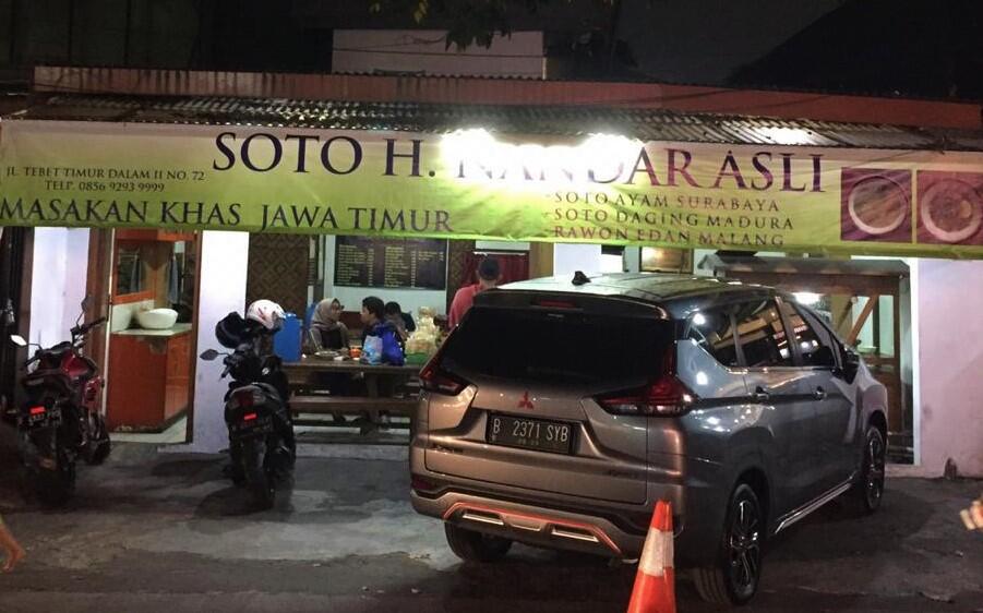 Menikmati Soto Madura Haji Nandar Tebet, Murah dan Bikin Ketagihan!