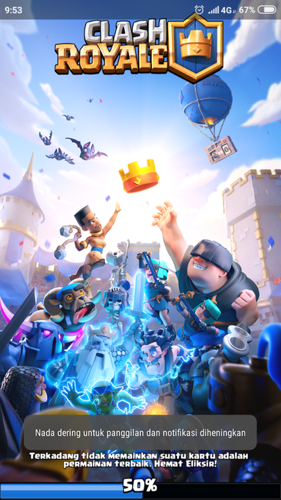 Clash royale bersama vivo z1 pro
