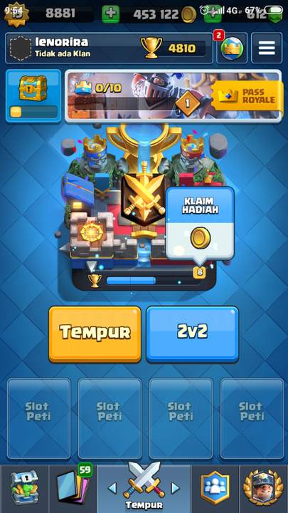 Clash royale bersama vivo z1 pro