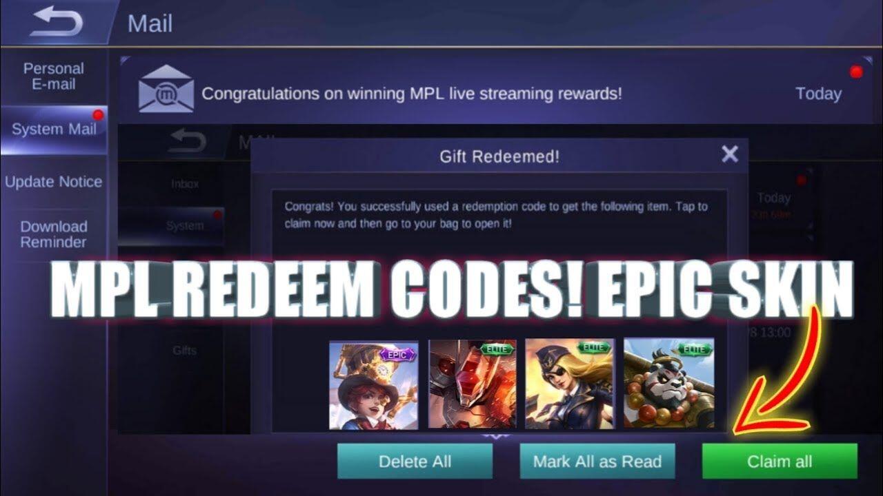 Code Redeem Mobile Legend terbaru update