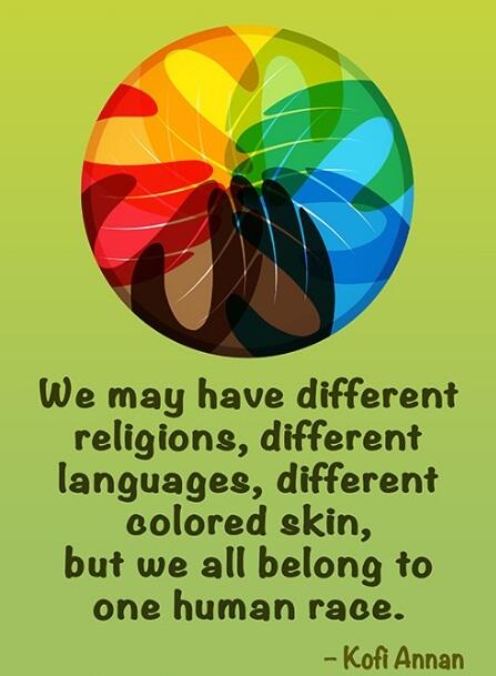Emang Kenapa Kalo Beda Warna, Beda Etnis? Kita Semua Tetap Satu!